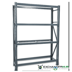 Shelving Systems For Sale: New 96x36x2 Teardrop Upright Texas In Texas - image 1 Shelving Systems For Sale: New 96x36x2 Teardrop Upright Texas In Texas - image 1