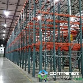 Drive-In Racks For Sale: Used Unarco Drive-In Rack, 88 Lanes at 7 Deep x 3 High Rhode Island In Rhode Island - image  2 Drive-In Racks For Sale: Used Unarco Drive-In Rack, 88 Lanes at 7 Deep x 3 High Rhode Island In Rhode Island - image  2