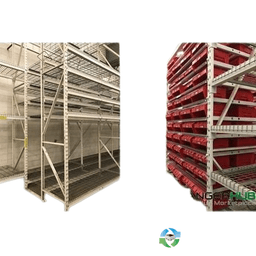 Shelving Systems For Sale: Used T-Bolt Shelving Racks 16x33-52x46-144 Beams New Jersey In New Jersey - image  1 Shelving Systems For Sale: Used T-Bolt Shelving Racks 16x33-52x46-144 Beams New Jersey In New Jersey - image  1