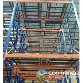 Push-Back Racks For Sale: Used - 2000 Position Push-Back Rack System - 5 Deep Based +2 3 High 248 Overall Height Florida In Florida - image  1 Push-Back Racks For Sale: Used - 2000 Position Push-Back Rack System - 5 Deep Based +2 3 High 248 Overall Height Florida In Florida - image  1