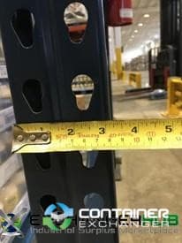 Pallet Racks For Sale: NEW & USED Mecalux Pallet Racks, 44x30 Bolted Uprigths, 102 & 144 slotted Beams - discounted material, never installed Ontario In Ontario - image 3 Pallet Racks For Sale: NEW & USED Mecalux Pallet Racks, 44x30 Bolted Uprigths, 102 & 144 slotted Beams - discounted material, never installed Ontario In Ontario - image 3