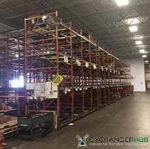 Push-Back Racks For Sale: Used Structural Push Back Rack System 3 deep x 4 high Minnesota In Minnesota - image 1 Push-Back Racks For Sale: Used Structural Push Back Rack System 3 deep x 4 high Minnesota In Minnesota - image 1