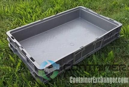 Stacking Totes For Sale: Used 24x15x4 Stacking totes In Ontario - image 1 Stacking Totes For Sale: Used 24x15x4 Stacking totes In Ontario - image 1