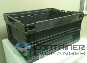 Stacking Totes For Sale: Used 15x12x7 Stackable Totes- Collapsible In Ontario - image  1 Stacking Totes For Sale: Used 15x12x7 Stackable Totes- Collapsible In Ontario - image  1