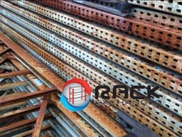 Pallet Racks For Sale: Interlake Racking System, 18' x 42" Uprights, 8'-12' Beams, and Wire Decks - MAKE OFFER In Illinois - image 2 Pallet Racks For Sale: Interlake Racking System, 18' x 42" Uprights, 8'-12' Beams, and Wire Decks - MAKE OFFER In Illinois - image 2