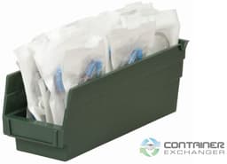 Organizer Bins For Sale: New 12x4x4 Hopper Front Shelf Storage Bins with Optional Shelves In Ohio - image 1 Organizer Bins For Sale: New 12x4x4 Hopper Front Shelf Storage Bins with Optional Shelves In Ohio - image 1