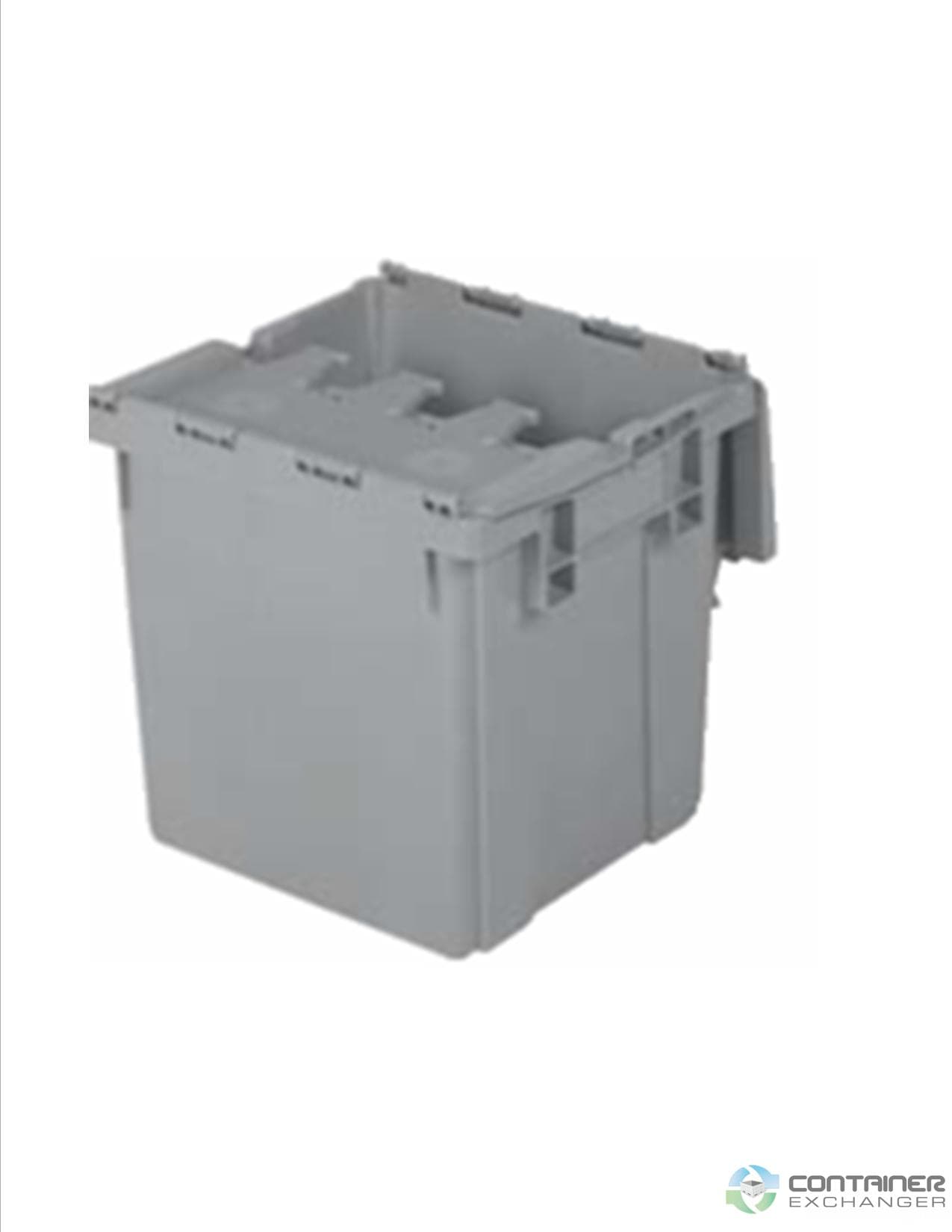 Stack & Nest Totes For Sale: NEW 15x14x15 Stack and Nest Totes- Attached Lid In Ontario - image 1 Stack & Nest Totes For Sale: NEW 15x14x15 Stack and Nest Totes- Attached Lid In Ontario - image 1