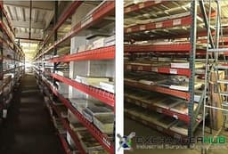 Pallet Racks For Sale: Used Teardrop Racks FOB North New Jersey, 48" deep x 10' high In New Jersey - image 1 Pallet Racks For Sale: Used Teardrop Racks FOB North New Jersey, 48" deep x 10' high In New Jersey - image 1