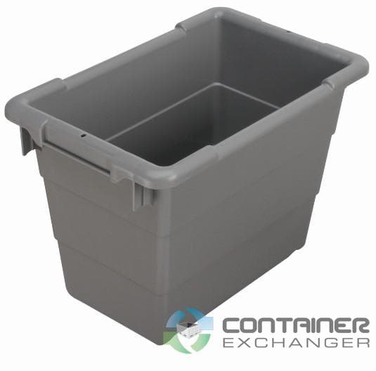 Stack & Nest Totes For Sale: New 17x11x12 Cross-Stack and Nest Totes In Ohio - image 1 Stack & Nest Totes For Sale: New 17x11x12 Cross-Stack and Nest Totes In Ohio - image 1