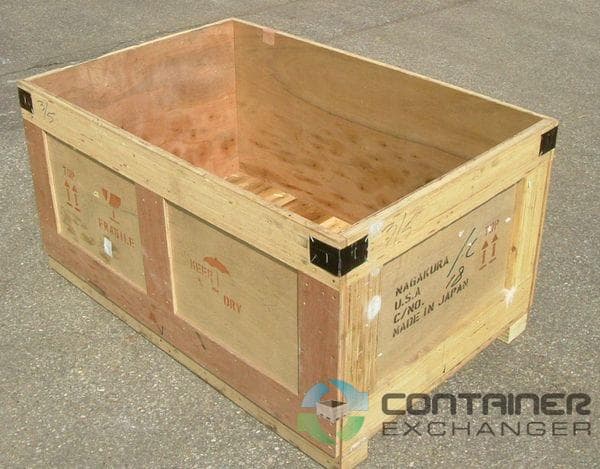 USED Wooden Shipping/Storage Crates 45x30x24 In Indiana