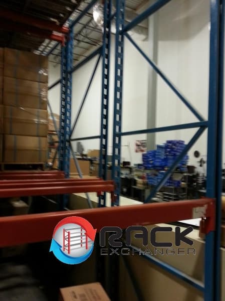 Pallet Racks For Sale: 135 Uprights 42" x 12', 516 Beams 96" x 3.5" In Illinois - image 2 Pallet Racks For Sale: 135 Uprights 42" x 12', 516 Beams 96" x 3.5" In Illinois - image 2