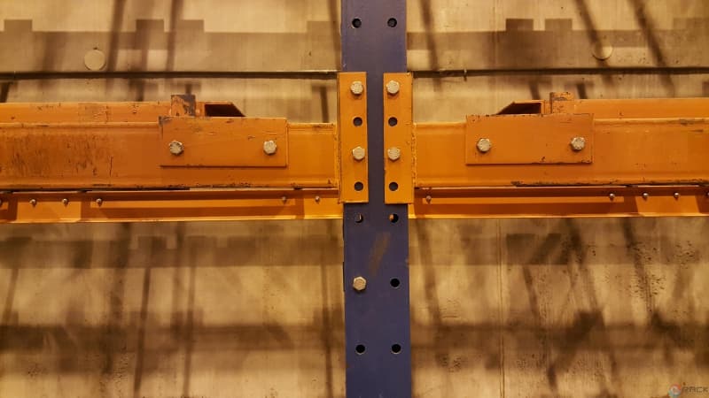 Push-Back Racks For Sale: 2 deep push back, 2 to 6 levels, 96" wide bays, 26' high uprights, 12,000 pallet positions In null - image  2 Push-Back Racks For Sale: 2 deep push back, 2 to 6 levels, 96" wide bays, 26' high uprights, 12,000 pallet positions In null - image  2