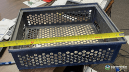 Stacking Totes For Sale: Used 15x11x5 Stackable Steel Totes In Kentucky - image 2 Stacking Totes For Sale: Used 15x11x5 Stackable Steel Totes In Kentucky - image 2