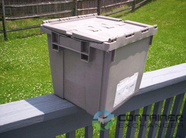 Stack & Nest Totes For Sale: NEW 15x14x13 Stack & Nest Tote- Attached Lid In Ontario - image 3 Stack & Nest Totes For Sale: NEW 15x14x13 Stack & Nest Tote- Attached Lid In Ontario - image 3