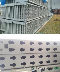 Uprights For Sale: Used Teardrop Uprights 48" x 27', 3x3 closed column, Grey In New Jersey - image 1 Uprights For Sale: Used Teardrop Uprights 48" x 27', 3x3 closed column, Grey In New Jersey - image 1