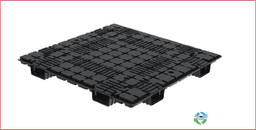 Plastic Pallets For Sale: New 43.38x43.38x3.69 Bulk Bag Stackable Plastic Pallet In Wisconsin - image 2 Plastic Pallets For Sale: New 43.38x43.38x3.69 Bulk Bag Stackable Plastic Pallet In Wisconsin - image 2