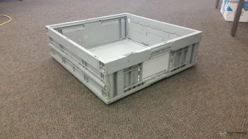 Stacking Totes For Sale: Used 24x22x7 Stacking totes Collapsible In Mississippi - image 1 Stacking Totes For Sale: Used 24x22x7 Stacking totes Collapsible In Mississippi - image 1