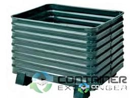 Metal Bins For Sale: New Heavy Duty 50x42x41 Corrugated Metal Bins Stackable Wisconsin In Wisconsin - image  2 Metal Bins For Sale: New Heavy Duty 50x42x41 Corrugated Metal Bins Stackable Wisconsin In Wisconsin - image  2