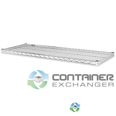 Transport Carts For Sale: New 48x18x72 Adjustable Chrome Wire Shelving New York In New York - image 1 Transport Carts For Sale: New 48x18x72 Adjustable Chrome Wire Shelving New York In New York - image 1