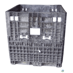 Pallet Containers For Sale: Reconditioned 45x48x50 Collapsible Bulk Containers with drop doors - Mixed Colors In Mississippi - image  1 Pallet Containers For Sale: Reconditioned 45x48x50 Collapsible Bulk Containers with drop doors - Mixed Colors In Mississippi - image  1