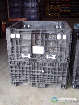 Pallet Containers For Sale: Reconditioned 45x48x50 Collapsible Bulk Containers with drop doors - Mixed Colors In Mississippi - image  2 Pallet Containers For Sale: Reconditioned 45x48x50 Collapsible Bulk Containers with drop doors - Mixed Colors In Mississippi - image  2
