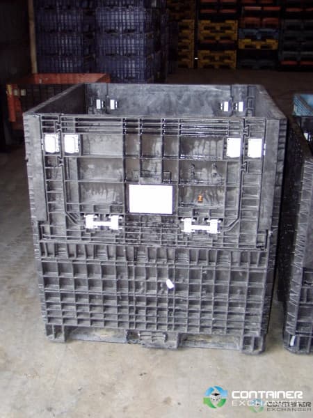 Pallet Containers For Sale: Reconditioned 45x48x50 Collapsible Bulk Containers with drop doors - Mixed Colors In Mississippi - image  2 Pallet Containers For Sale: Reconditioned 45x48x50 Collapsible Bulk Containers with drop doors - Mixed Colors In Mississippi - image  2