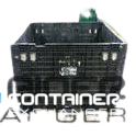 Pallet Containers For Sale: 45x48x34 Bulk Bin Container with 2 Drop Doors - Black Ohio In Ohio - image 1