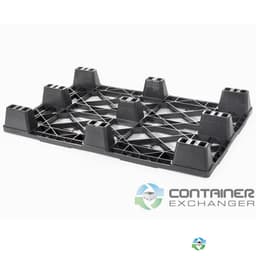 Plastic Pallets For Sale: New Euro size Nestable 210 47.2x31.5x5.5 Plastic Pallets Missouri In Missouri - image 1 Plastic Pallets For Sale: New Euro size Nestable 210 47.2x31.5x5.5 Plastic Pallets Missouri In Missouri - image 1