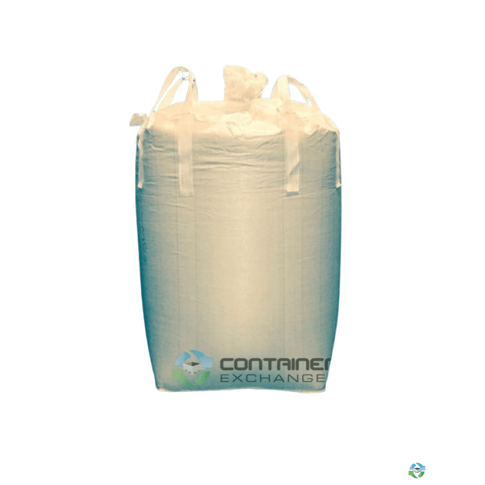 Bulk Bags - FIBC For Sale: Refurbished 35x35x58 Duffle Top Spout Bottom Bulk Bags - Uncoated In Iowa - image 1 Bulk Bags - FIBC For Sale: Refurbished 35x35x58 Duffle Top Spout Bottom Bulk Bags - Uncoated In Iowa - image 1