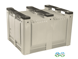Pallet Containers For Sale: New 48x40x31 MacX Solid Plastic Bulk Boxes FDA Approved Materials Michigan In Michigan - image 2 Pallet Containers For Sale: New 48x40x31 MacX Solid Plastic Bulk Boxes FDA Approved Materials Michigan In Michigan - image 2