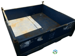 Metal Bins For Sale: Used 69x66x25 Metal Bins Large with Solid Walls Mississippi In Mississippi - image  1 Metal Bins For Sale: Used 69x66x25 Metal Bins Large with Solid Walls Mississippi In Mississippi - image  1