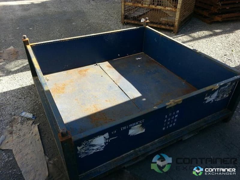 Metal Bins For Sale: Used 69x66x25 Metal Bins Large with Solid Walls Mississippi In Mississippi - image  2 Metal Bins For Sale: Used 69x66x25 Metal Bins Large with Solid Walls Mississippi In Mississippi - image  2