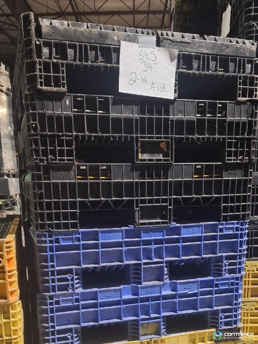 Pallet Containers For Sale: Refurbished Used 64.5x48x34 Containers Indiana In Indiana - image 3 Pallet Containers For Sale: Refurbished Used 64.5x48x34 Containers Indiana In Indiana - image 3