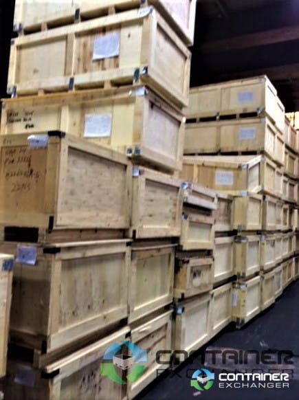 Wood Crates For Sale: Used 68x38x28 Wood Crates Ohio In Ohio - image 3