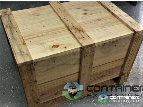 Wood Crates For Sale: Used 33x24x23  Wood Crates with Lids  700 lb Capacity Tennessee In Tennessee - image 2