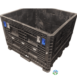 Pallet Containers For Sale: Used 45x48x34 Collapsible Bulk Containers w. Drop Doors - Mixed Colors South Carolina In South Carolina - image  1 Pallet Containers For Sale: Used 45x48x34 Collapsible Bulk Containers w. Drop Doors - Mixed Colors South Carolina In South Carolina - image  1