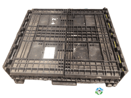 Pallet Containers For Sale: Used 45x48x34 Collapsible Bulk Containers w. Drop Doors - Mixed Colors South Carolina In South Carolina - image  2 Pallet Containers For Sale: Used 45x48x34 Collapsible Bulk Containers w. Drop Doors - Mixed Colors South Carolina In South Carolina - image  2