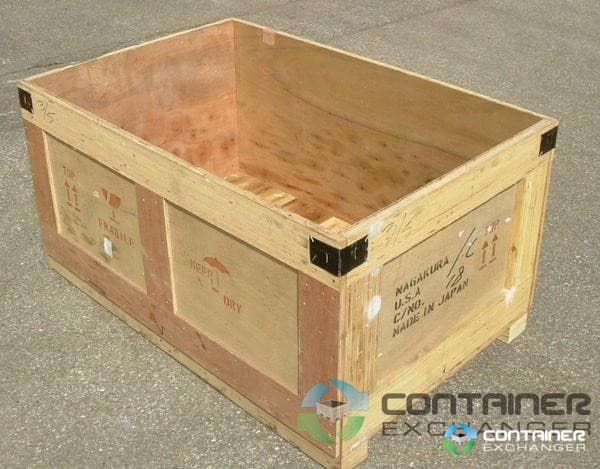 Wood Crates For Sale: USED Wooden Shipping/Storage Crates 45x30x24 In Indiana - image  2 Wood Crates For Sale: USED Wooden Shipping/Storage Crates 45x30x24 In Indiana - image  2