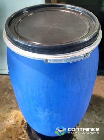 Drums For Sale: Reconditioned 40 Gallon Open Top Plastic Metal Drum Non Food Grade In Missouri - image 1 Drums For Sale: Reconditioned 40 Gallon Open Top Plastic Metal Drum Non Food Grade In Missouri - image 1
