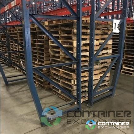 Pallet Racks For Sale: 800 Sections of Used Structural Rack 42 deep x 31 high C3x100 Beams New Jersey In New Jersey - image 2 Pallet Racks For Sale: 800 Sections of Used Structural Rack 42 deep x 31 high C3x100 Beams New Jersey In New Jersey - image 2
