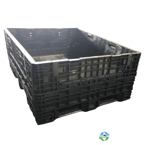 Pallet Containers For Sale: Used 64x48x25 Collapsible Bulk Containers with Drop Doors South Carolina In South Carolina - image 1 Pallet Containers For Sale: Used 64x48x25 Collapsible Bulk Containers with Drop Doors South Carolina In South Carolina - image 1