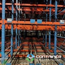 Push-Back Racks For Sale: Used Pushback Rack System, 4 Deep x 5 Tall, 2240 total positions Minnesota In Minnesota - image  1 Push-Back Racks For Sale: Used Pushback Rack System, 4 Deep x 5 Tall, 2240 total positions Minnesota In Minnesota - image  1