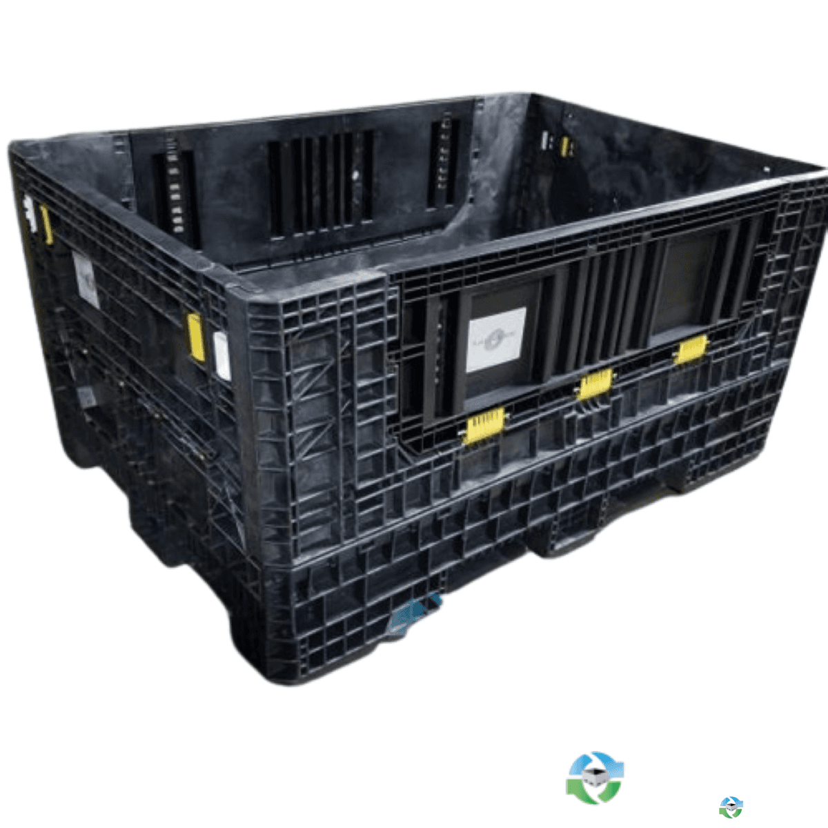 Pallet Containers For Sale: Used 70x48x34 Collapsible Bulk Containers with Drop Doors South Carolina In South Carolina - image  1 Pallet Containers For Sale: Used 70x48x34 Collapsible Bulk Containers with Drop Doors South Carolina In South Carolina - image  1