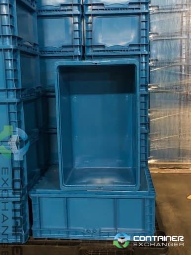Stacking Totes For Sale: New 24x15x9.5 Plastic Stacking Totes Kentucky In Kentucky - image  2 Stacking Totes For Sale: New 24x15x9.5 Plastic Stacking Totes Kentucky In Kentucky - image  2