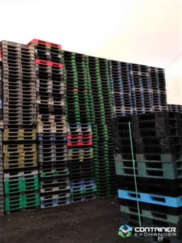 Plastic Pallets For Sale: Used 56x44x4.5 Orbis Stackable Plastic Pallets In Ontario - image  2 Plastic Pallets For Sale: Used 56x44x4.5 Orbis Stackable Plastic Pallets In Ontario - image  2
