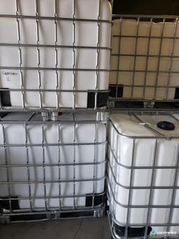 IBC Totes For Sale: Used 275 Gallon IBC Totes Previous Food Grade In California - image 1 IBC Totes For Sale: Used 275 Gallon IBC Totes Previous Food Grade In California - image 1