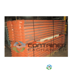 Beams For Sale: Used 96x3 5/8x1 5/8 New Style Orange Beams Indiana In Indiana - image 1 Beams For Sale: Used 96x3 5/8x1 5/8 New Style Orange Beams Indiana In Indiana - image 1