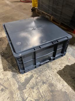 Stacking Totes For Sale: Used 24x22x11 Grey Totes In Indiana - image 3 Stacking Totes For Sale: Used 24x22x11 Grey Totes In Indiana - image 3