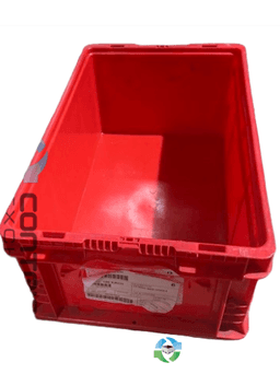 Stacking Totes For Sale: Used 24x15x9 Mixed Color Totes In Indiana - image 1 Stacking Totes For Sale: Used 24x15x9 Mixed Color Totes In Indiana - image 1