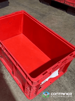 Stacking Totes For Sale: Used 24x15x9 Mixed Color Totes In Indiana - image 2 Stacking Totes For Sale: Used 24x15x9 Mixed Color Totes In Indiana - image 2
